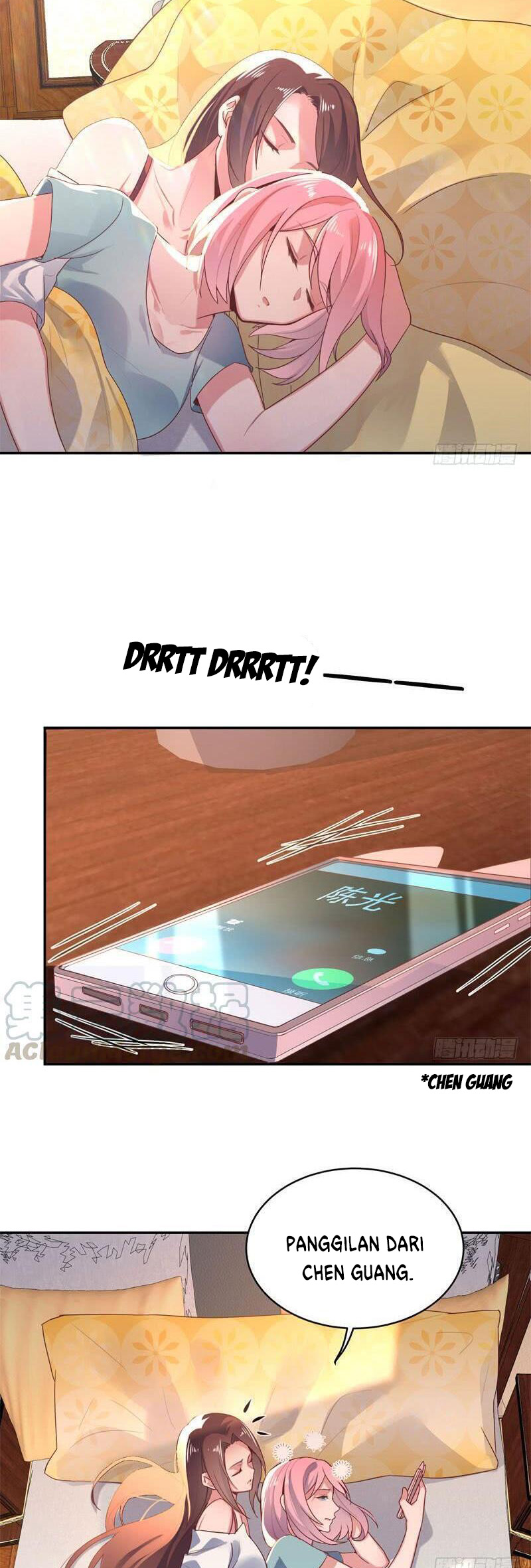 Carrying The Goddess Along Chapter 53 Gambar 17